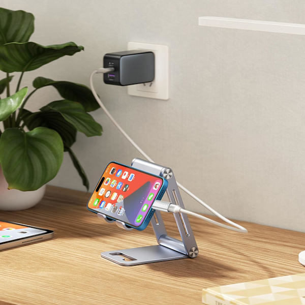 Lyn til USB C-adapter, støtter PD 60W hurtiglading og dataoverføring for 15/15 Pro/15 Plus/15 Pro Max silver