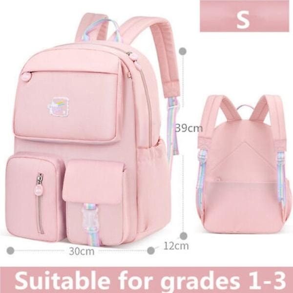 Ryggsekker for barn - Skolesekker for jenter og gutter - Skolesekker for elever fra 1. til 2. klasse til 6. klasse blue