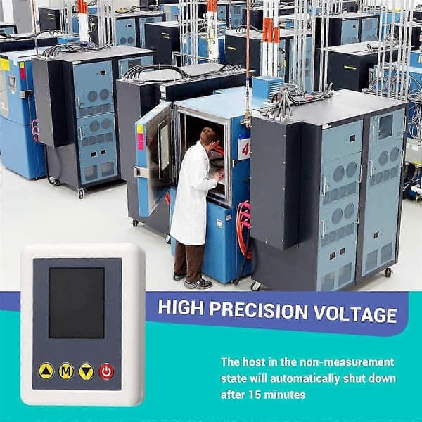 DC5V Hög Precision Spänning Internt Motstånd Testare TFT-Display 0.1mohm-20ohm 0.001V-45V Litium