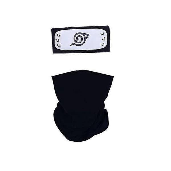 7 stk. Anime Naruto Pandebånd Sæt Kakashi Maske Performance Rekvisitter Cosplay Sæt