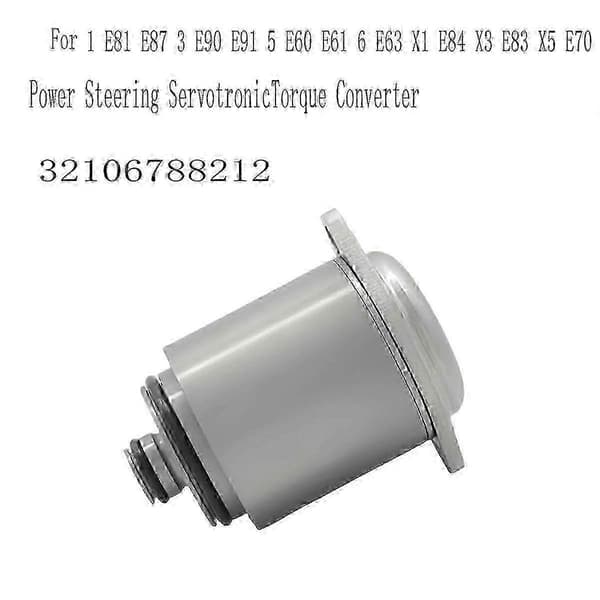 32106788212 Ohjaustehostimen Servotronic-momentinmuunnin 1 E81 E87 3 E90 E91 5 E60 E61 6 E63 X1 E