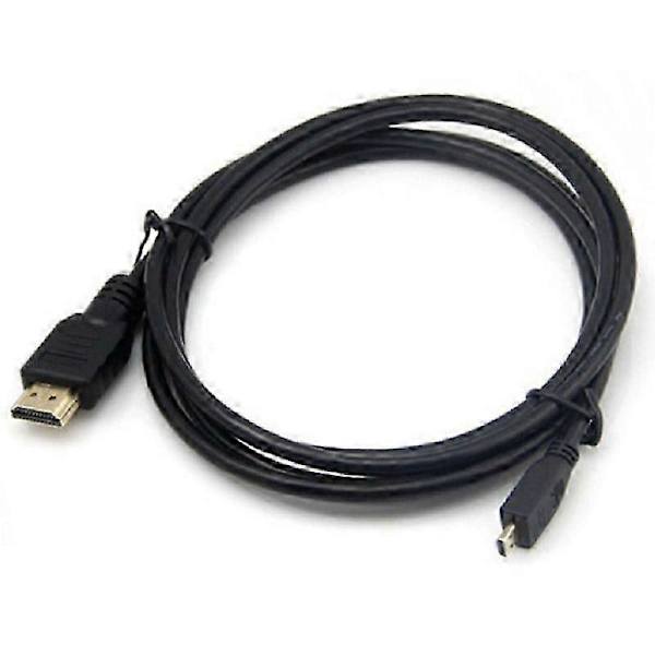 1,5 m micro Micro HDMI til HDMI standard version 1.4 mobiltelefon mirco hdmi til HDMI adapterkabel
