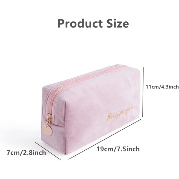 Travel Makeup Bag Pink