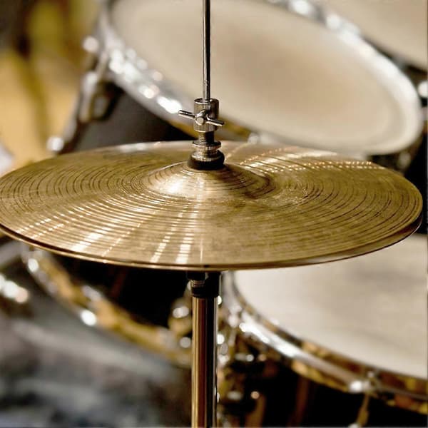 12in Holdbart Messing Bækken til Trommesæt - Musikinstrument Tilbehør