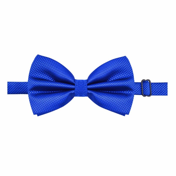 Herr Solid Färg Rosett slips Polyester Förknuten Bröllop Rosett slips