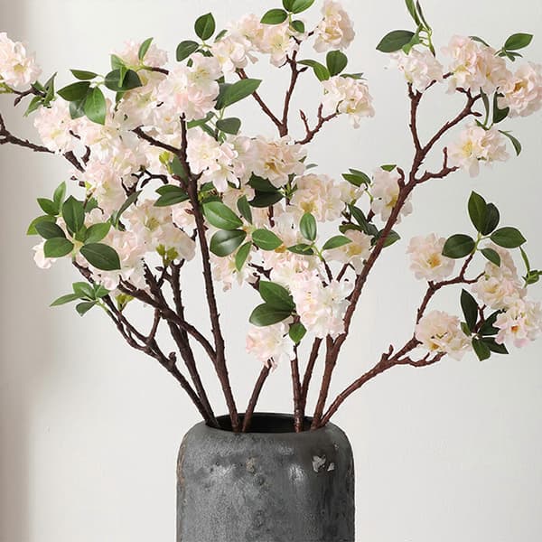 Kunstig blomst dekorativ simulering til boligindretning