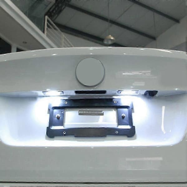 1 Par LED Skiltlys for W124 W201 W202 Bilskiltlys.