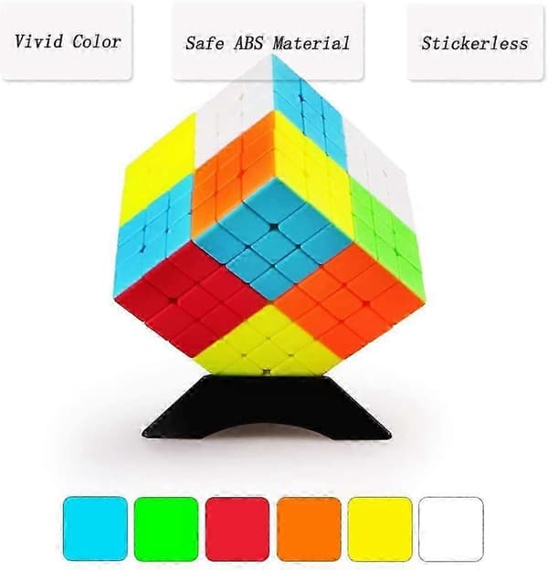 Zauberwurfel 7x7 Stickerless Speed Cube 7x7x7 3D Puslespil Legetøj
