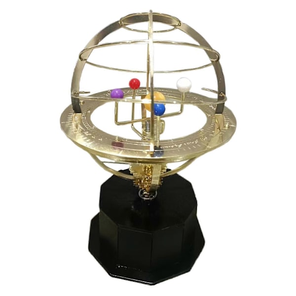 Metal Grand Orrery Model af solsystemet, bordpladeplaneter