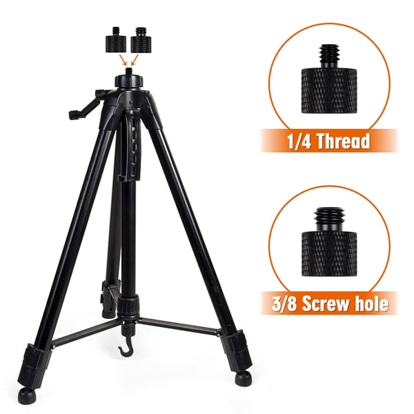4 stativadapter, 3/8 till 1/4 adapter, mikrofon gängskruvadapter