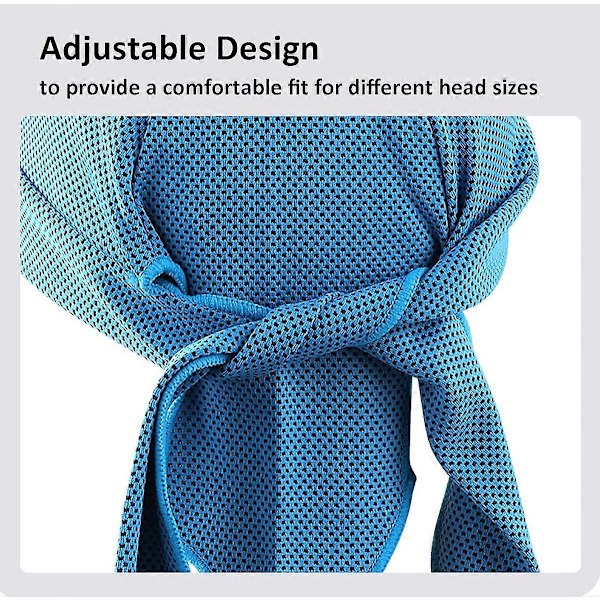 Svettavvisande Durags Kylande Doo Rags Andningsbar Hjälmfoder Cykling