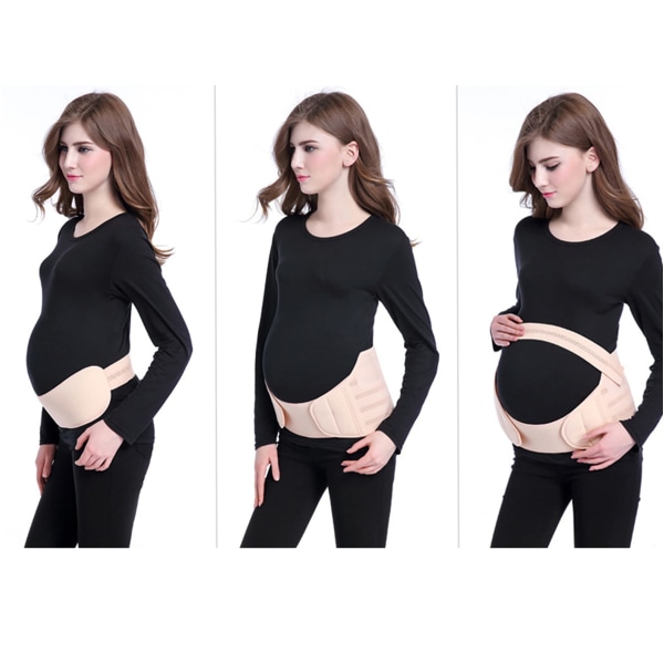 Graviditetsstödbälte Gravid- och postpartumband - lindra rygg-, bäcken-, höftsmärtor, förlossnings- och återhämtning Ryggstöd Bukbindare Midjestöd, XXL XXL