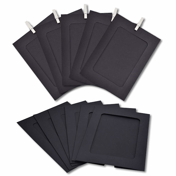 Fotoram 4x6 tum Kraftpapper Bilderramar 30 st DIY