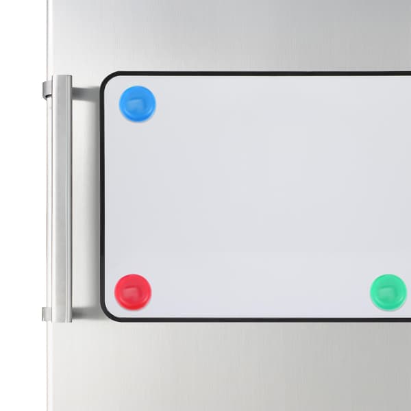 1 sett tørrslett magnetisk whiteboard A3 magnetisk whiteboard for kjøleskap