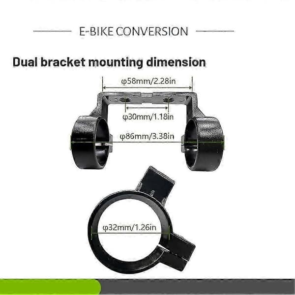 Display Holder Bracket Elektrisk Sykkel System Display Brakett for Ebike KT LCD 3 LCD3U LCD8H LCD8H.