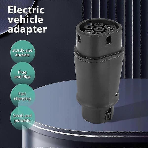 Evse Ev -sovitin 32a J1772 tyyppi 1 - tyyppi 2 pistoke Ev-adapteri