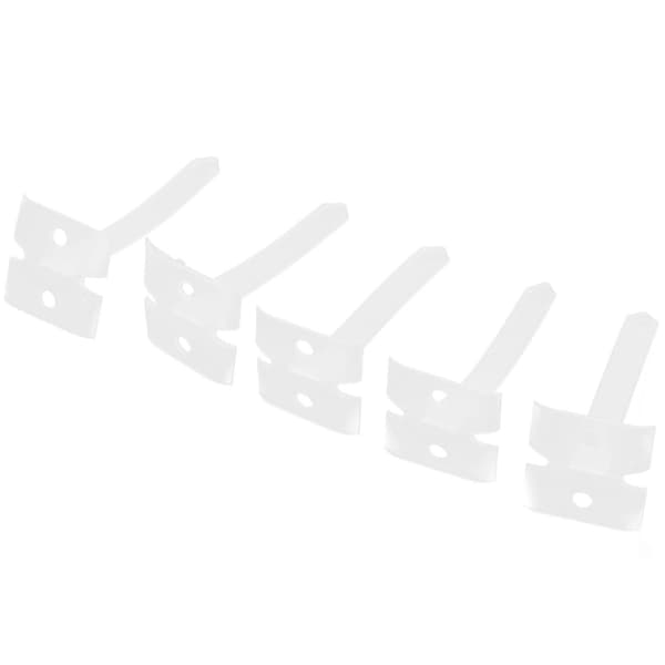 Flise Nivelleringssystem Clips - 100 stk, DIY Flise Nivelleringsafstandsstykker, Fliselægningsværktøj
