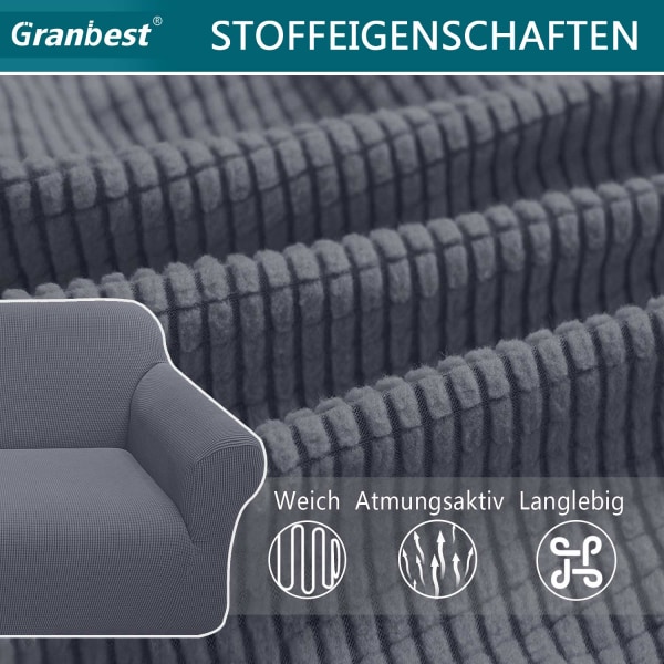 Høj stræk sofaovertræk moderne sofaovertræk jacquard elastisk