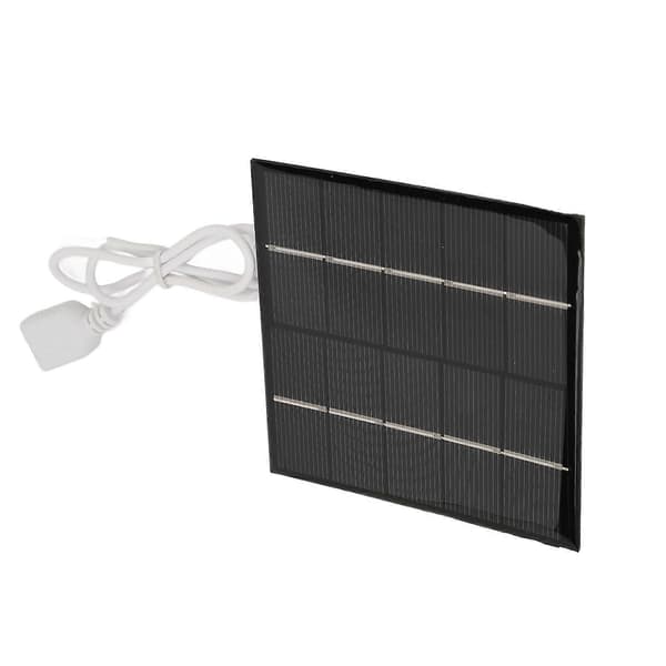 Mini USB Bærbart Letvægts Polykrystallinsk Silicium Lille Solpanel 5V 1.2W til Mobiltelefon