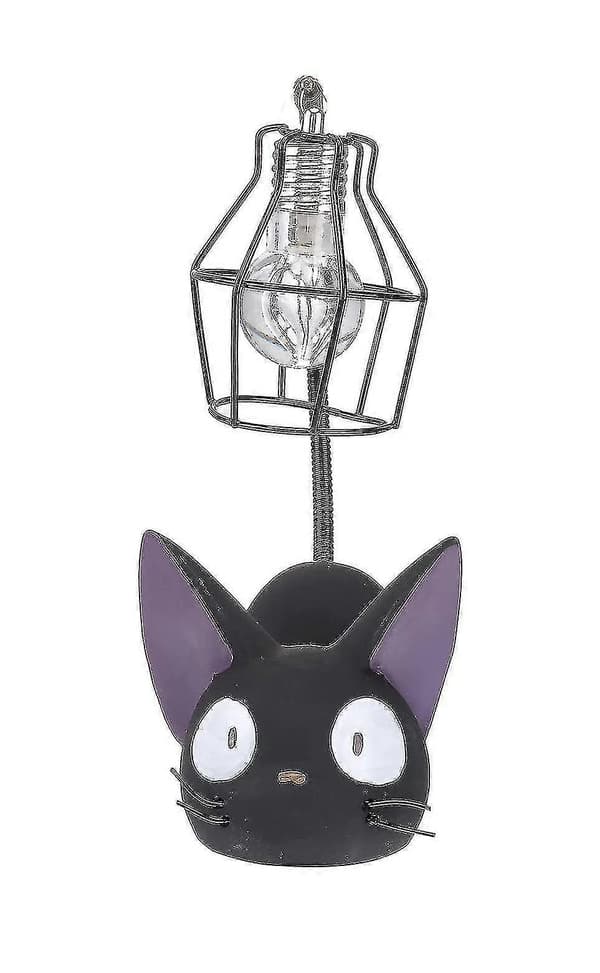 Nattlampe formet som katt