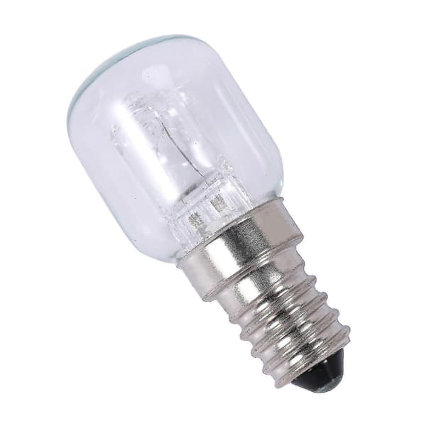 2x E14 Høytemperaturpære 500 Grader 25w Halogen Boble Ovnslyspære-