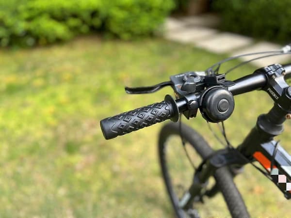 2 stk. cykelgreb, skridsikre, bløde gummibeskyttere