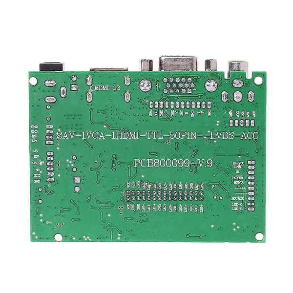 At070tn90/92/94 7 tommer Vga 50pin Lcd Driver Board Lcd Ttl Lvds Controller Board