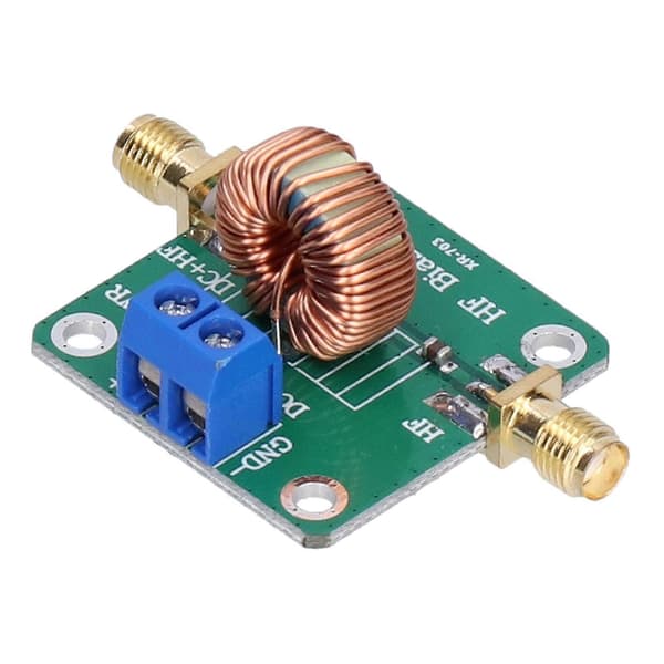 RF Bias Tee -moduuli 0,2–180 MHz, DC-estosuodatinlevy, elektroninen komponentti
