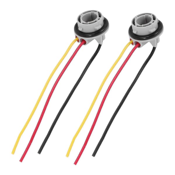 2 stk. 1157 Bay15d Lampeholder Pærer P21/5w Adapter Base Socket Connector Plastik Biltilbehør Til