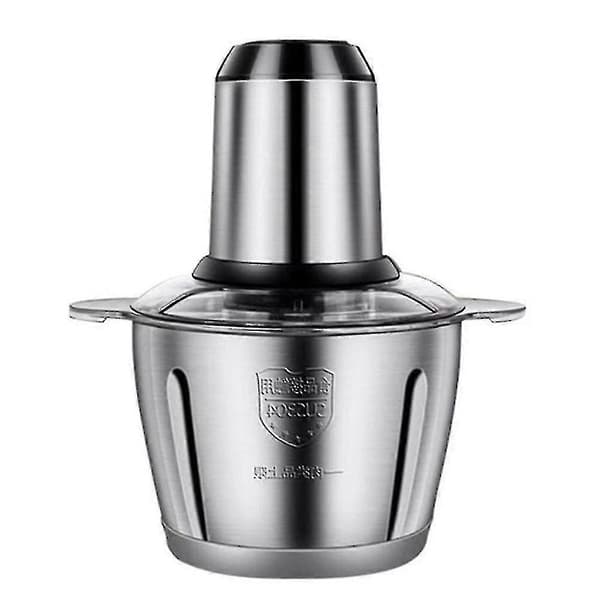 Kødhakker 2l Rustfrit Stål Elektrisk Foodprocessor Blender Mixer Maskine Til Køkkenfrugter