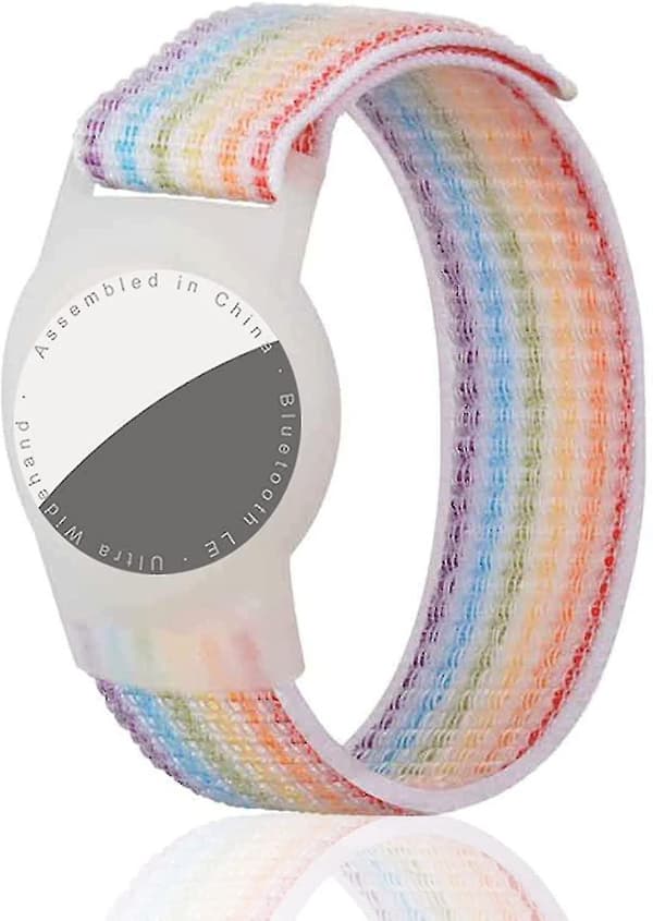 Nylon Airtag Armbånd til Børn, Anti-tabt, Anti-ridse