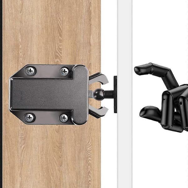 Trycklås, Push Latches med Självlåsande Funktion, Tryck för att Öppna Hänglås