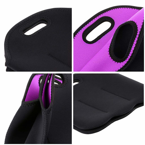 6 pulloa Erittäin paksu eristetty neopreeni kantolaukku pulloille, kantolaukku olutta, tuttipulloa, tölkkejä, juomia varten