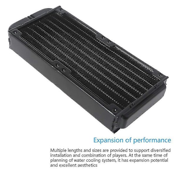 Pc Vand Varmeveksler Computer Aluminium Varme Radiator Køleplade Til Computer
