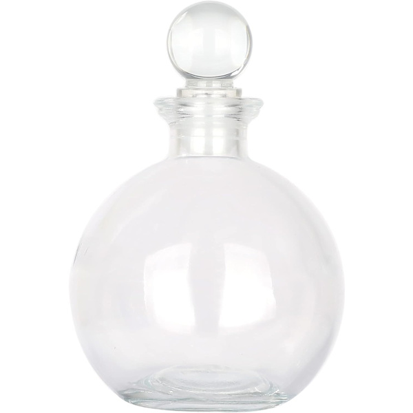 Dekorativ glasflaska (250 ml magiska dryckesflaskor med glaspropp)