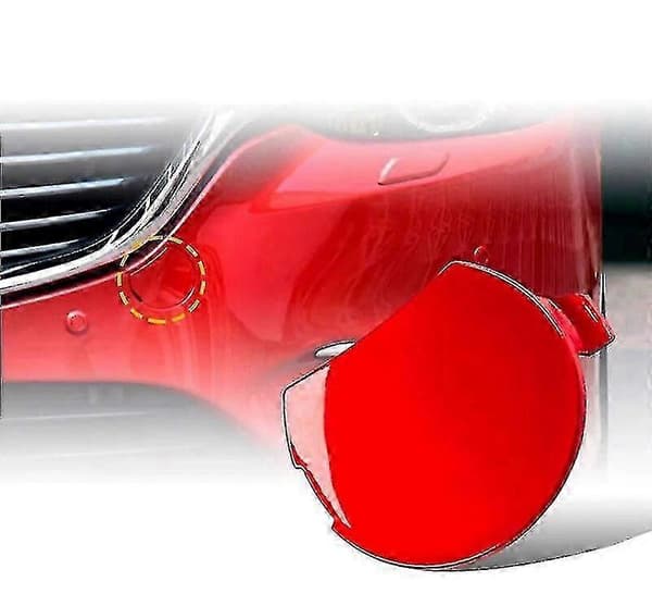 Til Mazda 6 Atenza 2017-2019 Bil Front Kofanger Træk Krog Dæksel Hætte Trailer Bugsering Øje Låg