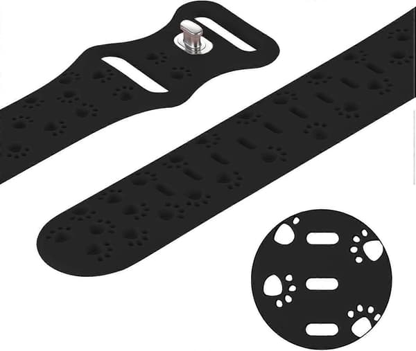 Silikonerem kompatibel med Apple Watch, blød håndledsrem