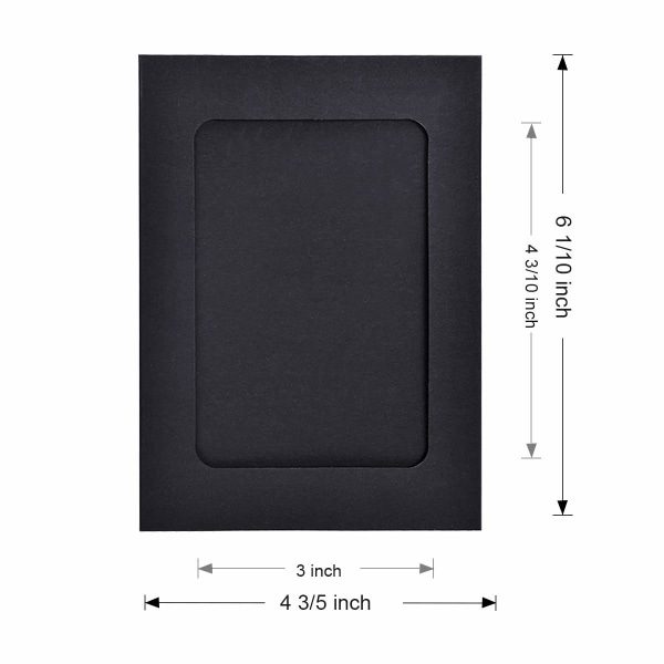 Bilde Ramme 4x6 Tommer Kraftpapir Bilde Rammer 30 STK DIY