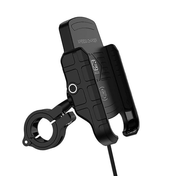 Qi Trådløs Oplader Quick Charge 3.0 Motorcykel Styr Telefonholder