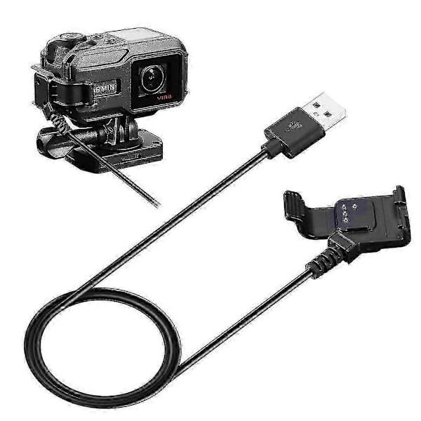 USB Hurtigoplader Data Synkroniseringskabel til Garmin Virb X Xe GPS Action Kamera