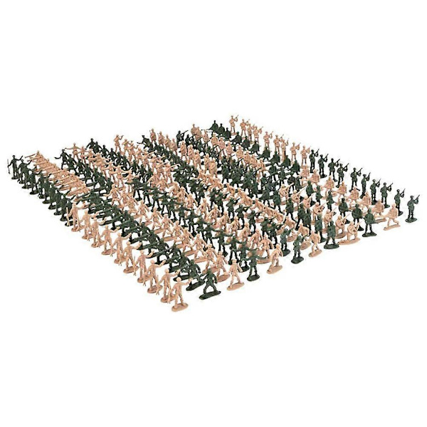 Actionfigur legetøjsmodel af hærsoldater til børn, mini-plastikscene, hærfigur