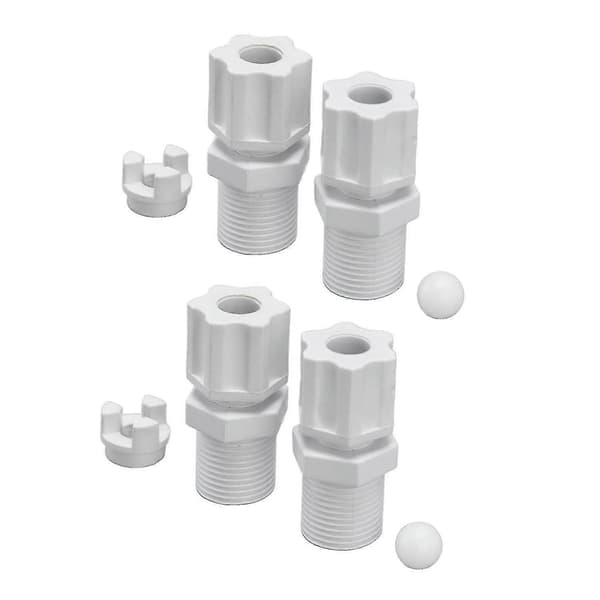 HAYWARD CL200 CL220 Tillbehör för poolrengöring - 2-pack Inloppsadaptermontering med Ch