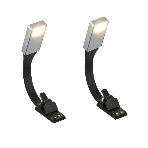 Genopladelig E-bog LED-lys Kompatibel Med Kindle Paper USB Læselampe Clip