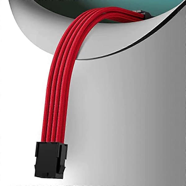Hun Til Han 18awg Sleeved Psu Pc Forlænger Strømkabel Sæt 20 stk Sæt
