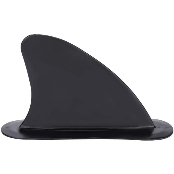 Surfboard Fin Surfing Finner Holdbar PVC Skeg Sort 1stk