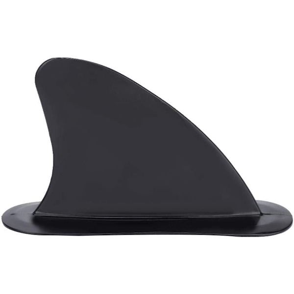 Surfboard Fin Surfing Fins Kestävä PVC Skeg Musta 1kpl