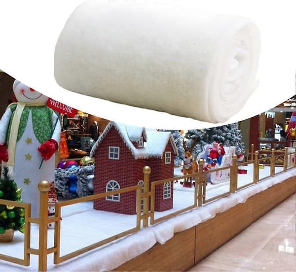 Juldekorationer, Jul snöfilt rulle 100x150 cm Jul Ref: 3232