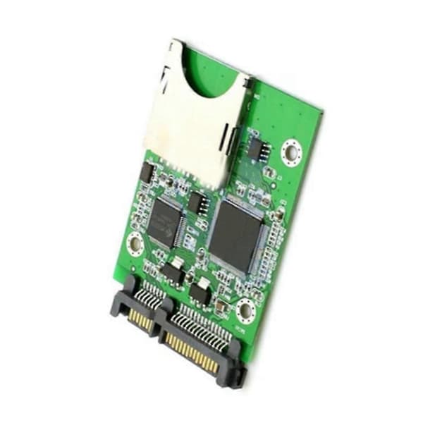 Sd Til Sata Adapter Konverter Sd/Sdhc/Sdxc/Mmc Minnekort Til 2.5in 7+15p Sata