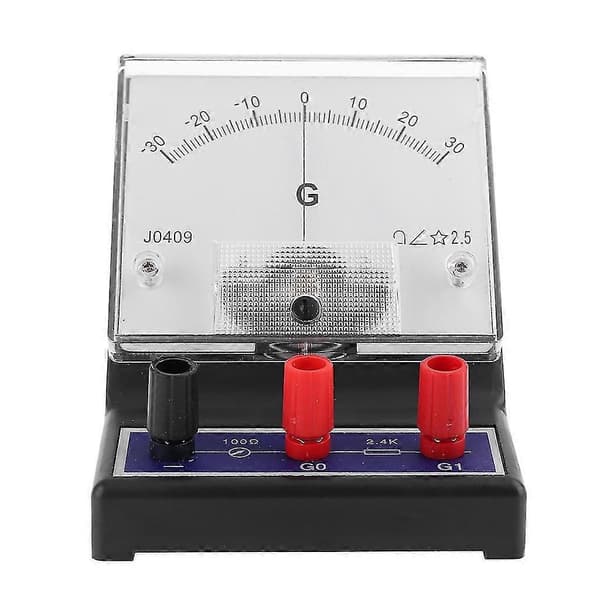 -30-0-30 Galvanometer Vetenskaplig Ampèresensor Känslig Amperemeterdetektor