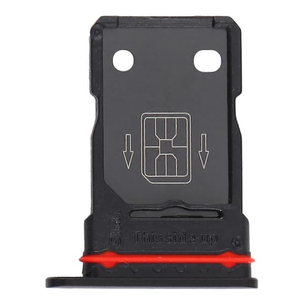 Til OnePlus 9 Pro 5G OEM SIM-kortbakkeholder Udskiftningsdel (uden logo) - Sort